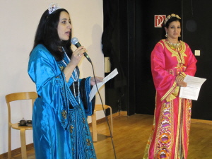 zweier berühmer Marokkanischer Frauen aus der Antike